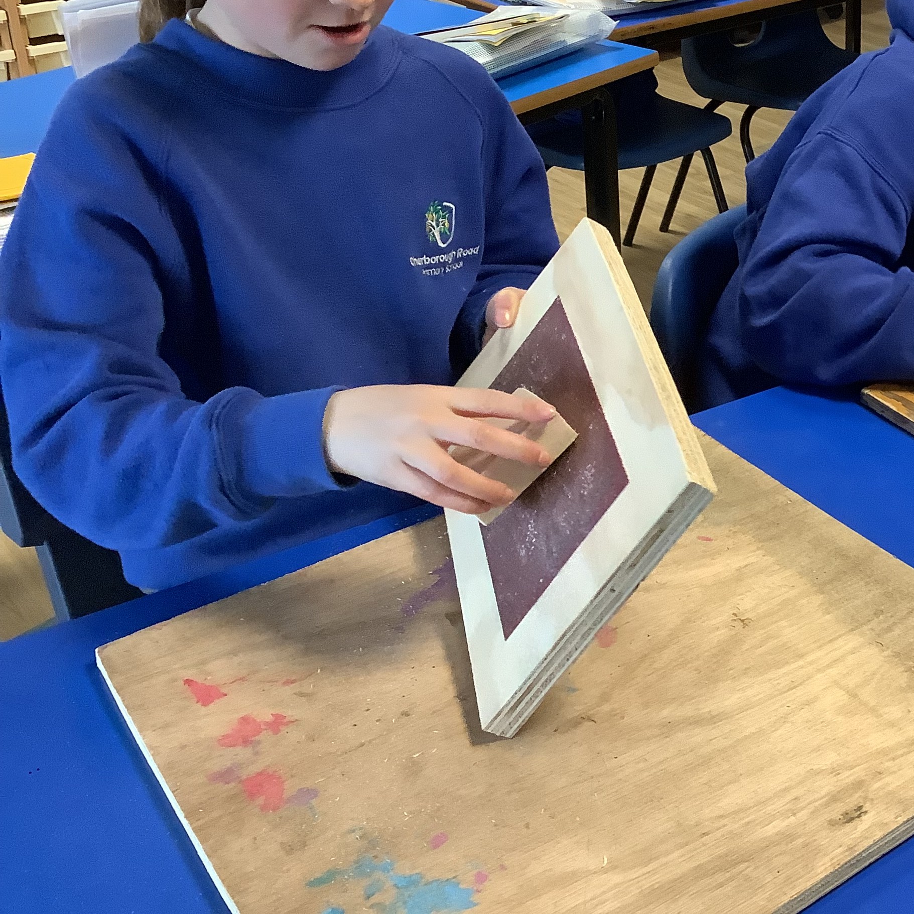 Finished buggy workshop projects made by pupils